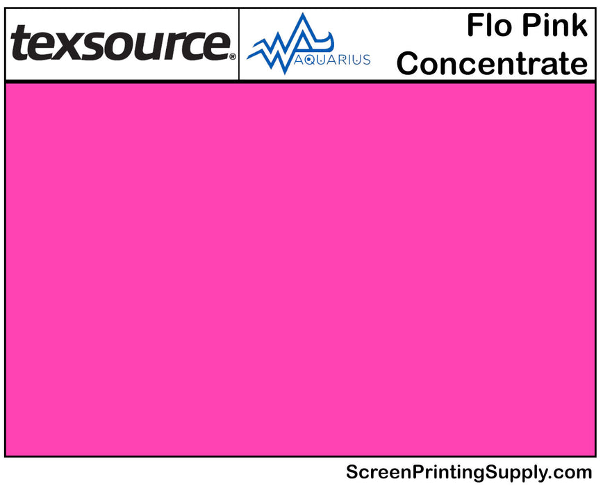 Aquarius Water Based Mixing Pigment - Fluorescent Pink | Texsource