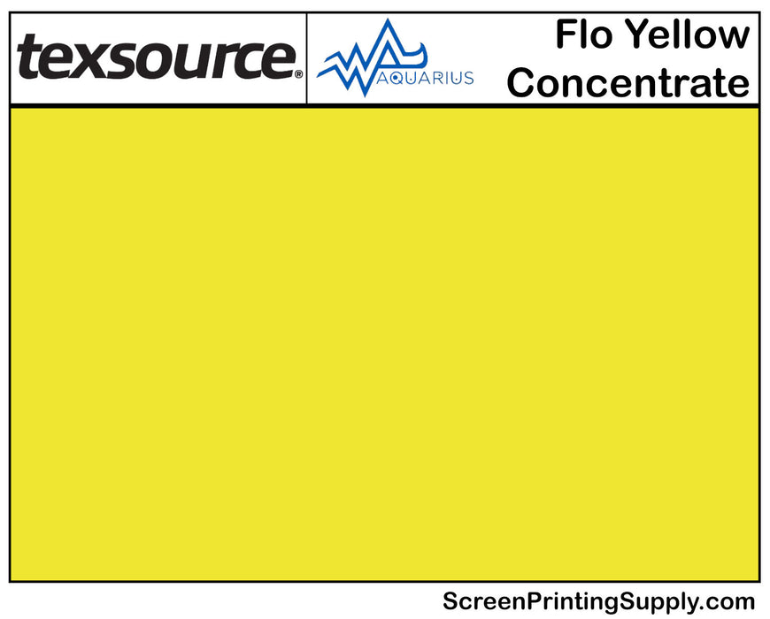 Aquarius Water Based Mixing Pigment - Fluorescent Yellow | Texsource