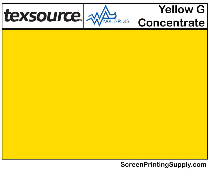 Aquarius Water Based Mixing Pigment - Yellow G | Texsource
