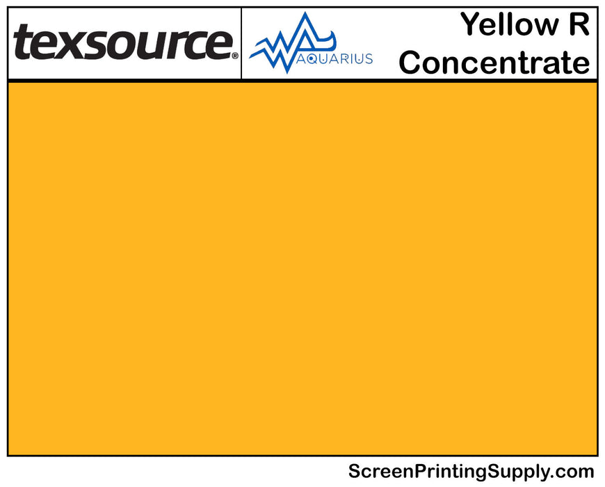 Aquarius Water Based Mixing Pigment - Yellow R | Texsource