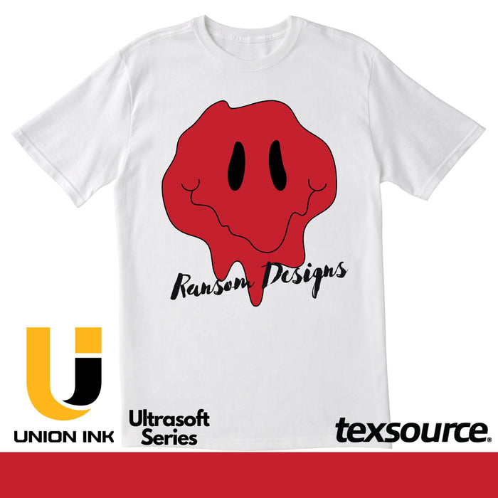 Union Ultrasoft Ink - Brite Red | Screen Printing Ink | Texsource ...