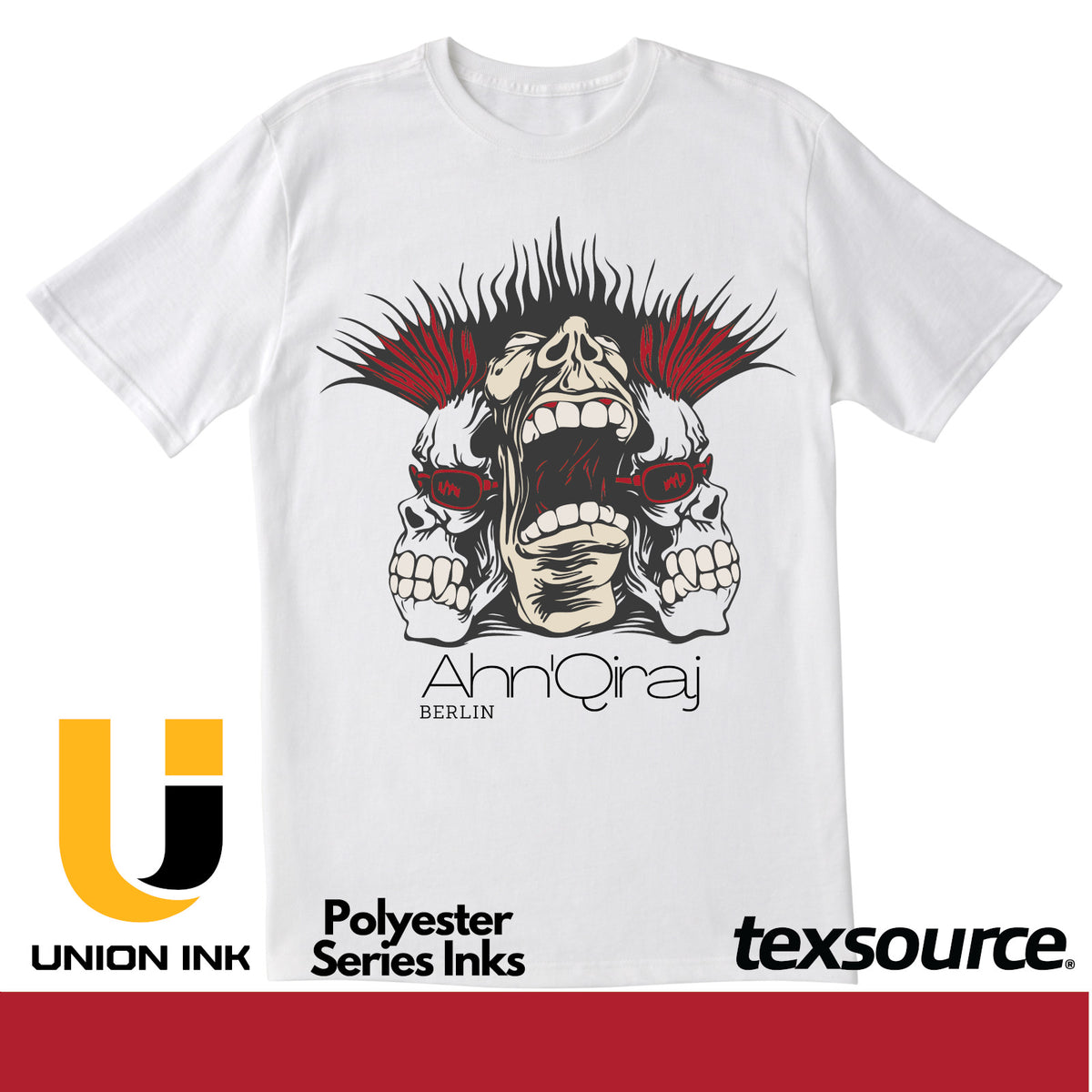 Union Polyester Ink - LB Cardinal Red | Screen Printing Ink — Texsource ...