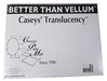 Caseys' Translucency Vellum | Film Output | Texsource