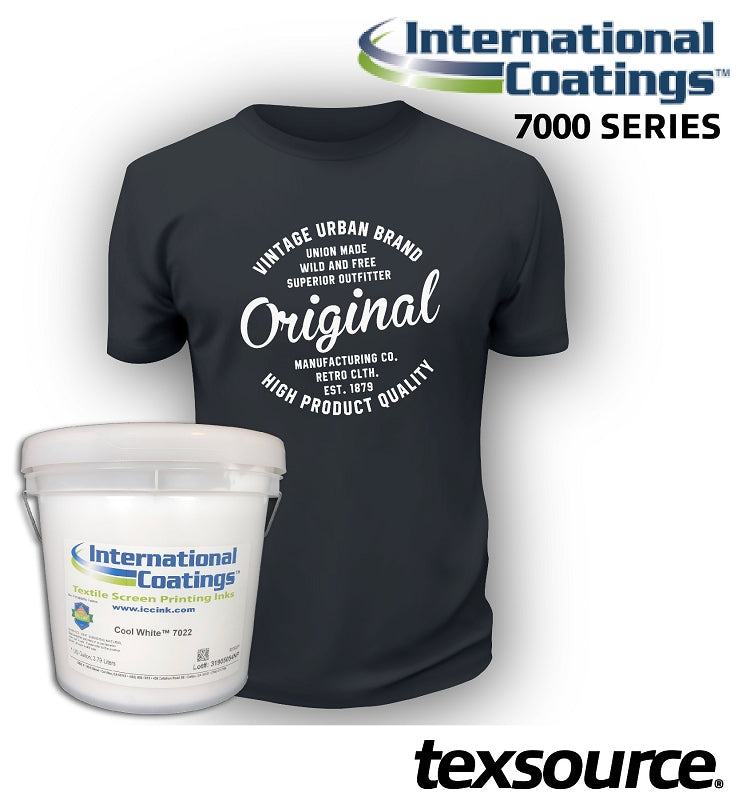 International Coatings Cool White Ink Screen Printing Ink — Texsource