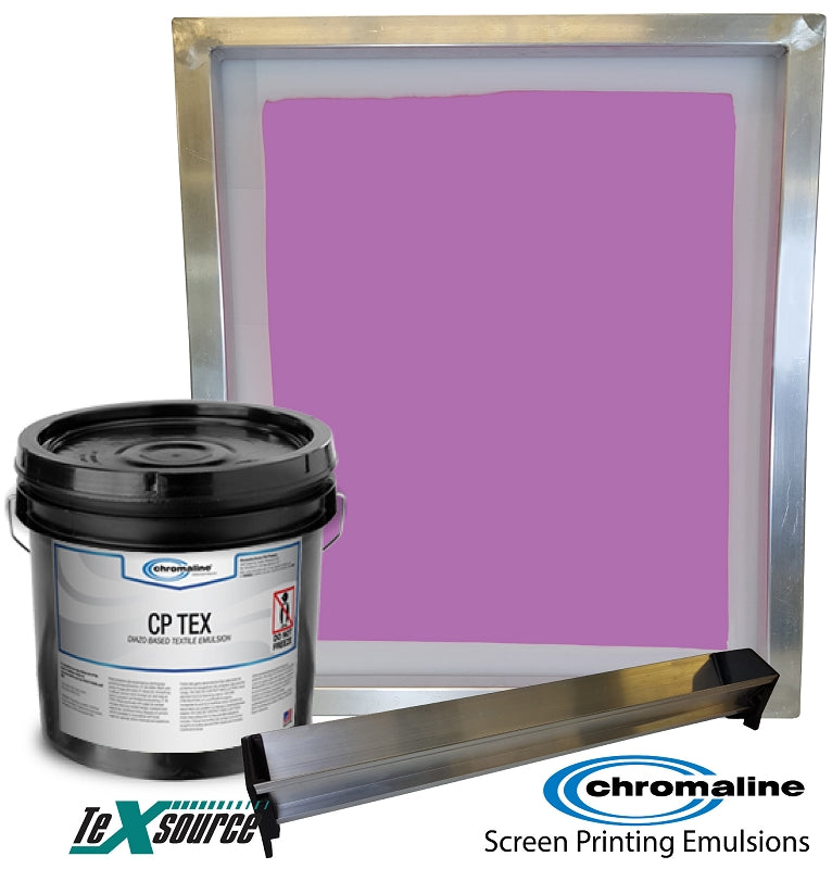Water-Resistant Emulsions for Screen Printing, Chromaline