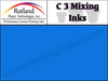 Rutland C3 Mixing Ink - Fluorescent Blue | Screen Printing Ink