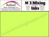 Rutland M3 Mixing Ink - Opaque Fluorescent Lemon | Screen Printing Ink
