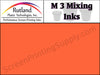 Rutland M3 Mixing Ink - Opaque Fluorescent Orange | Screen Printing Ink