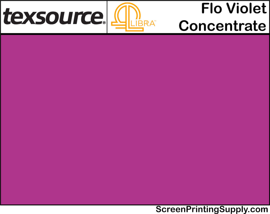 Libra Silicone Pigment Concentrate - Fluorescent Violet | Texsource