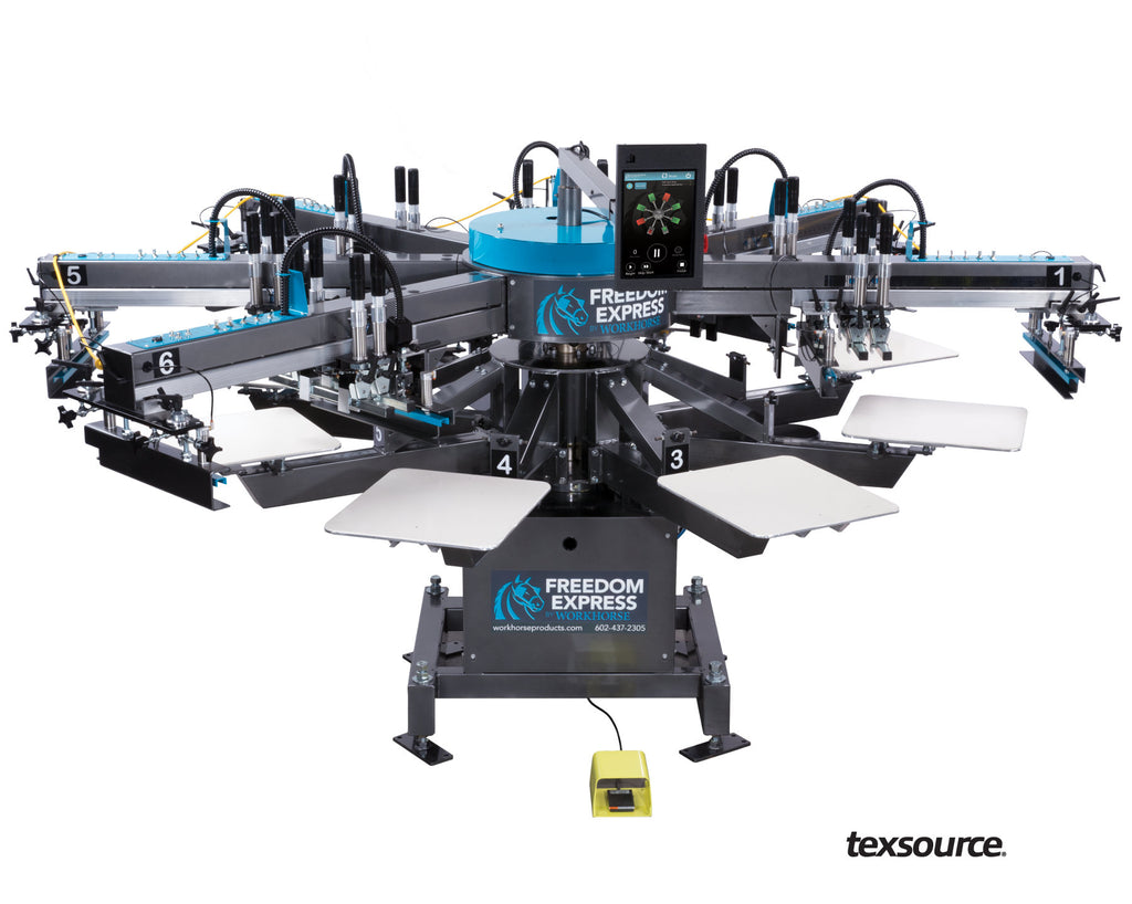 Automatic Screen Printing Presses | Screen Printing Press | Texsource ...