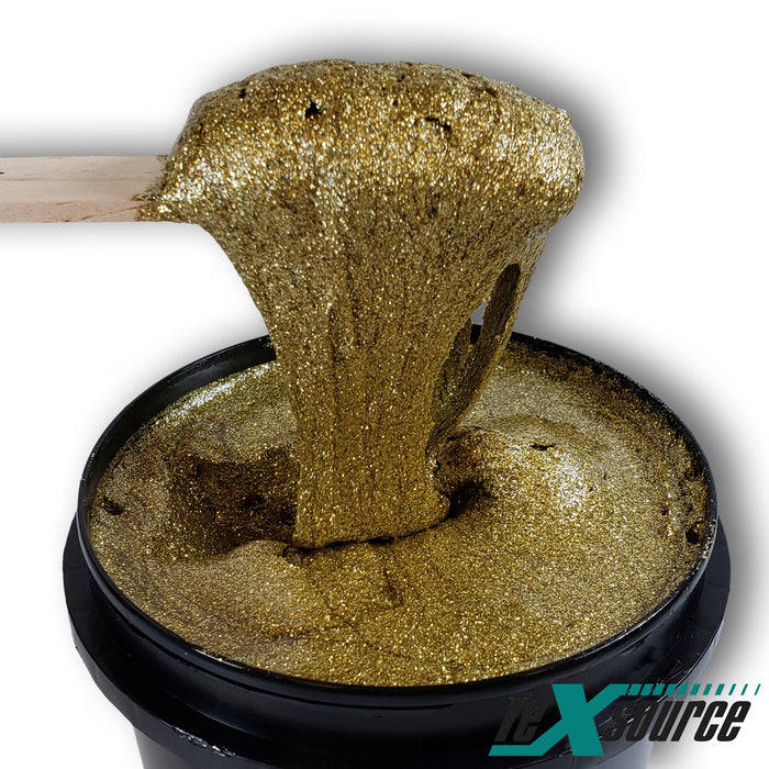 Texsource Specialty Ink - Gold Glitter  Screen Printing Ink — Texsource  Screen Printing Supply