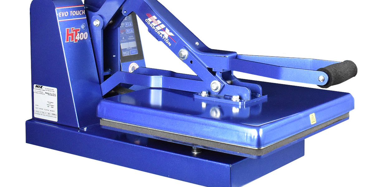 Hix HT-400 Evo Touch Clamshell Heat Press 15