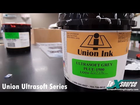 Union Ultrasoft Ink - Brite Blue | Screen Printing Ink | Texsource