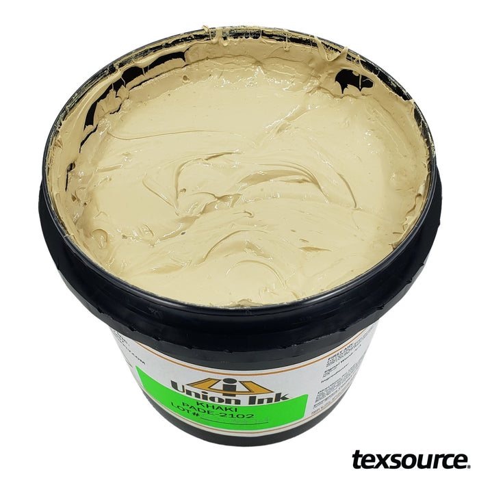 Union Maxopake Ink - Fashion Khaki | Screen Printing Ink — Texsource ...