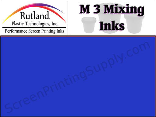 Rutland M3 Mixing Ink - Marine | Screen Printing Ink | Texsource