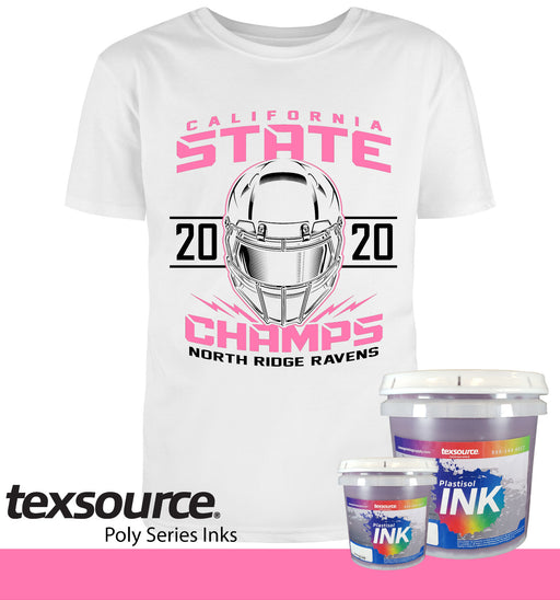 Texsource Polyester Ink - 11200 Cool Pink | Screen Printing Ink