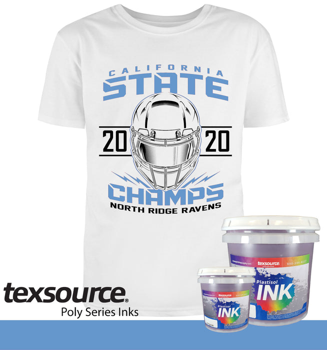 Texsource Polyester Ink - 16100 Collegiate Blue | Screen Printing Ink