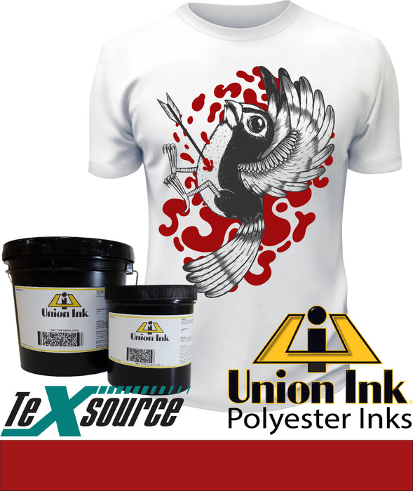 Union Polyester Ink - LB Cardinal Red | Screen Printing Ink