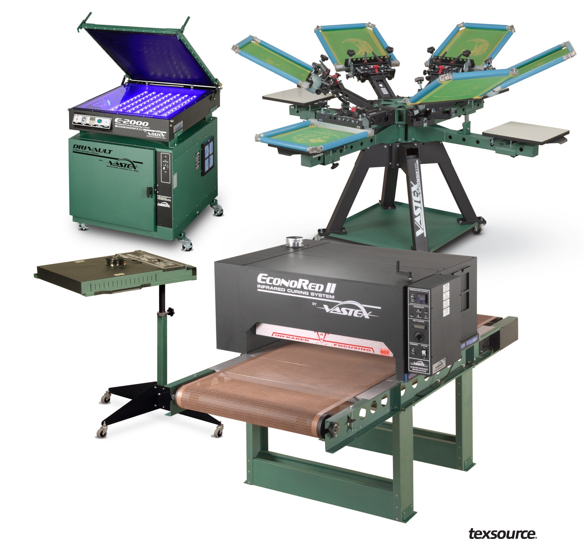Vastex Premium Screen Printing Shop 2 — Texsource Screen Printing Supply