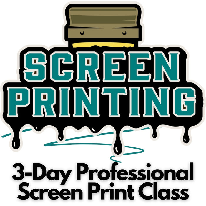 GA Class 08 - 3-Day Professional Screen Printing Class - August 17-19