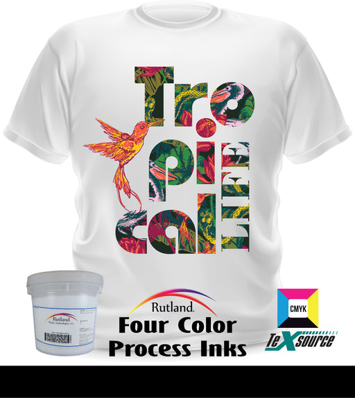 Rutland Four Color Process Ink - Black | Screen Printing Ink