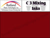Rutland C3 Mixing Ink - Red | Screen Printing Ink