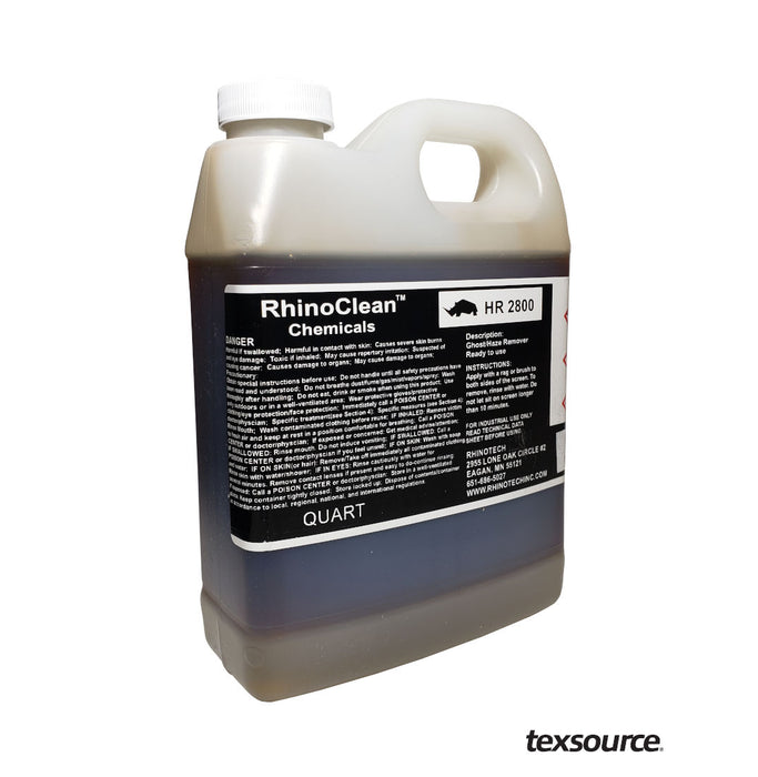 RhinoClean HR-2800 Haze & Ghost Remover for Screen Reclaim | Texsource