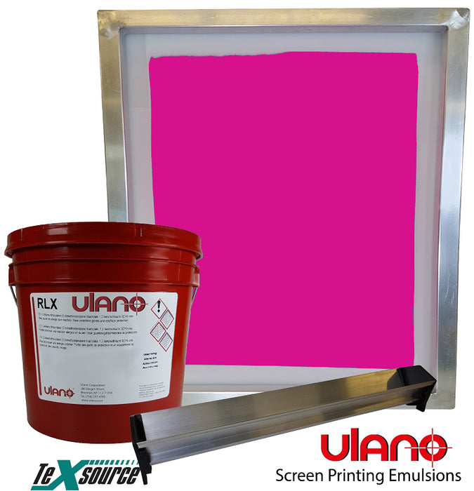 Ulano RLX Dual Cure Emulsion  Texsource — Texsource Screen Printing Supply
