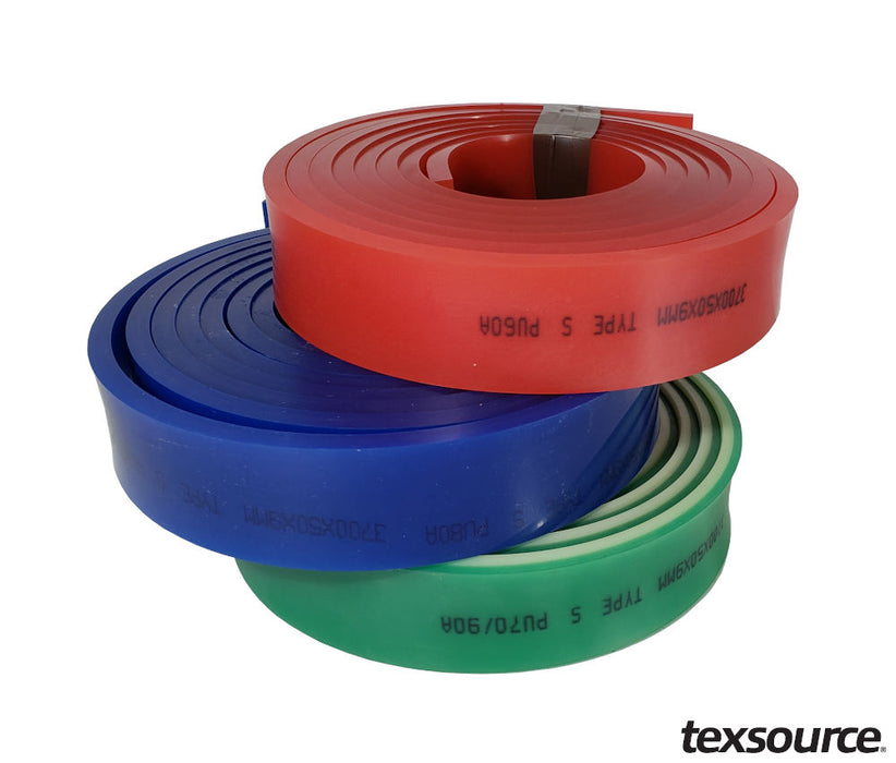 Squeegee Rubber for Screen Printing - Full Roll  Texsource — Texsource  Screen Printing Supply