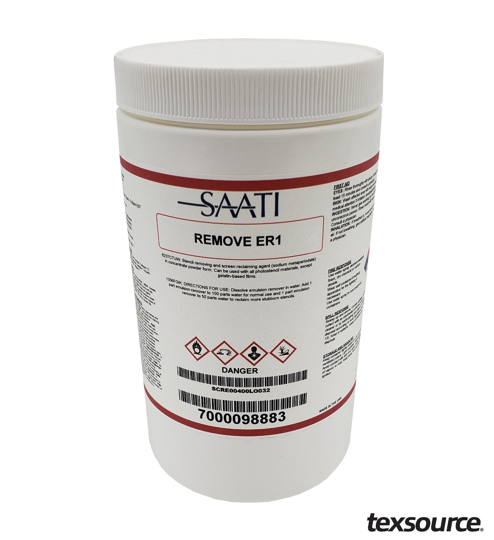 Saati Emulsion Remover ER6 for Screen Printing