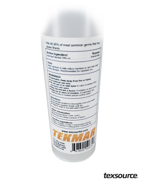 Tekmar Hand-Tek Hand Sanitizer | Texsource