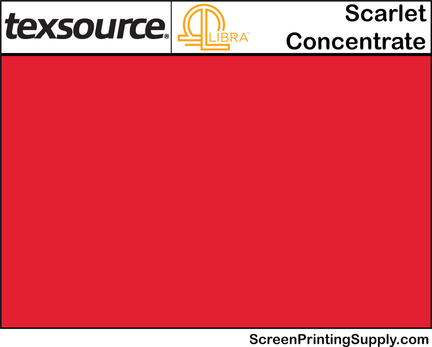 Libra Silicone Pigment Concentrate - Scarlet | Texsource