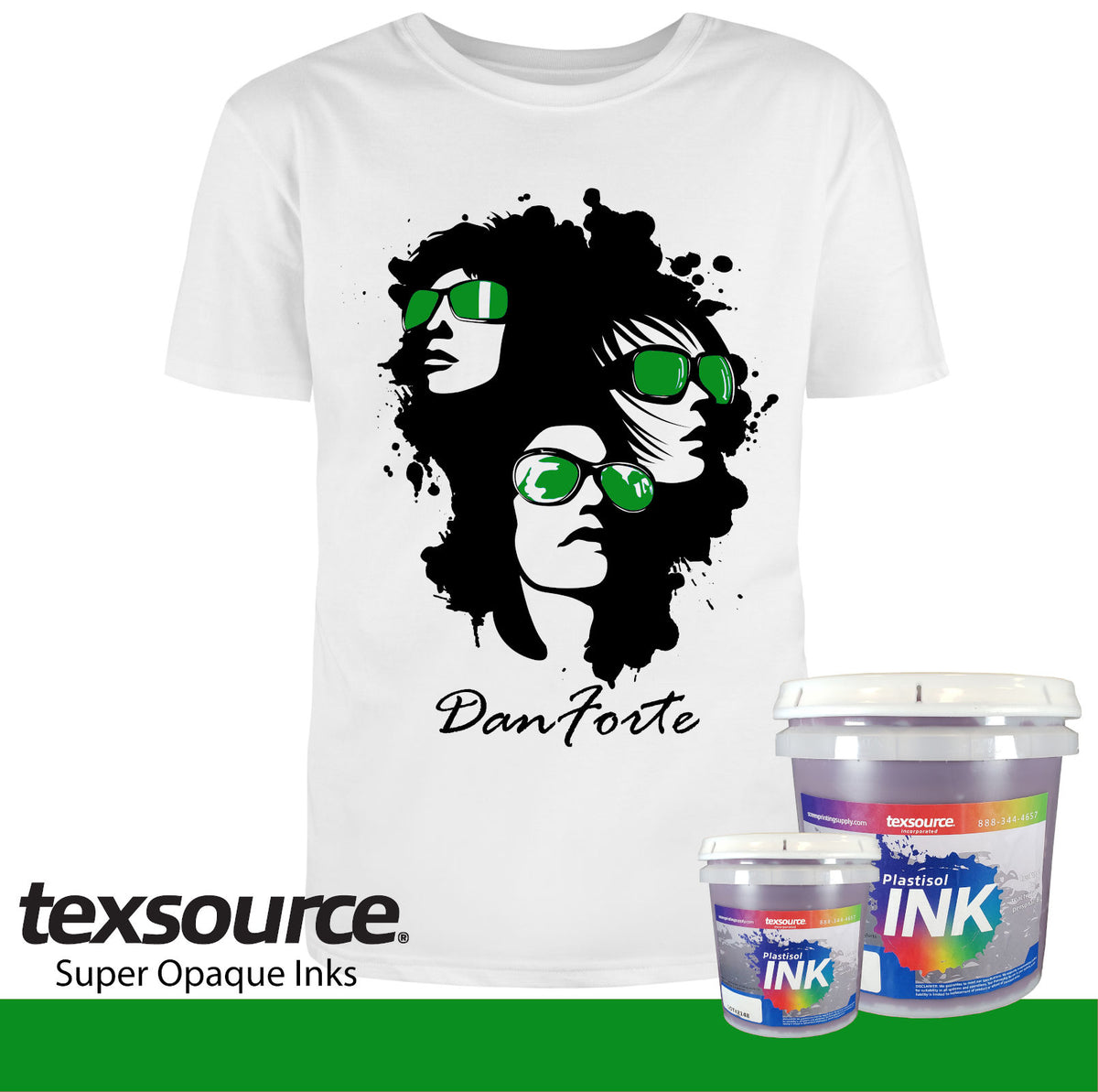 Texsource SO 17560 Spring Green | Screen Printing Ink — Texsource ...