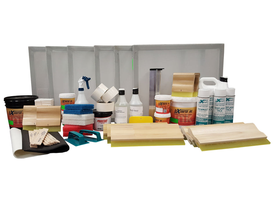 Entrepreneur Supply Package - Screen Printing Supply Kit