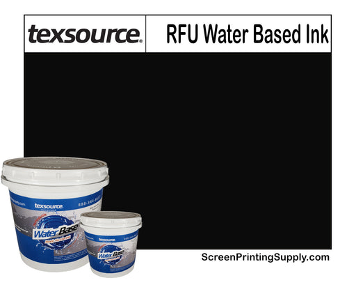 Texsource RFU Water Based Ink - Black