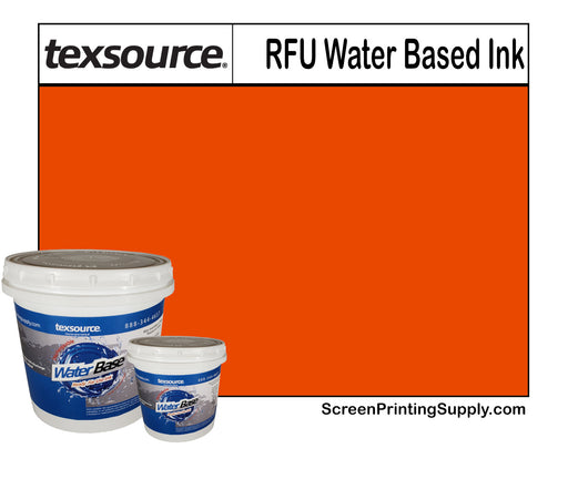 Texsource RFU Water Based Ink - Dolphin Orange