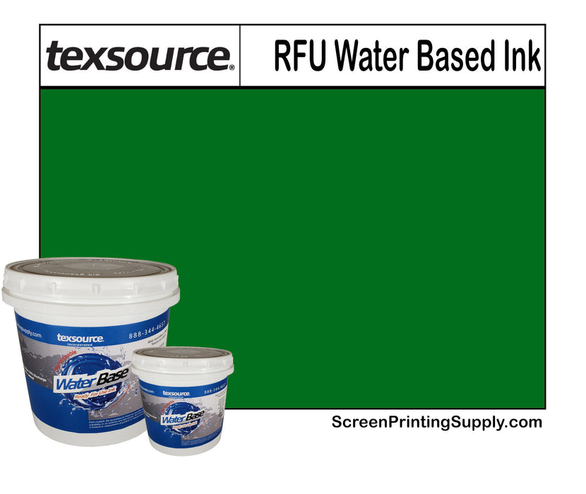 Texsource RFU Water Based Ink - Kelly Green