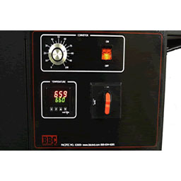 Black Body T-Series Conveyor Dryer - Control Panel