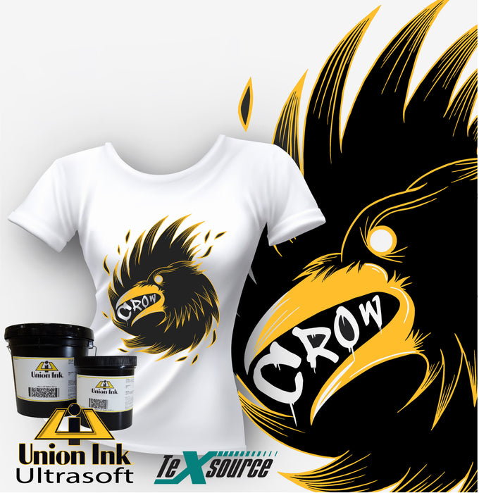 Union Ultrasoft Ink - Chrome Yellow | Screen Printing Ink | Texsource