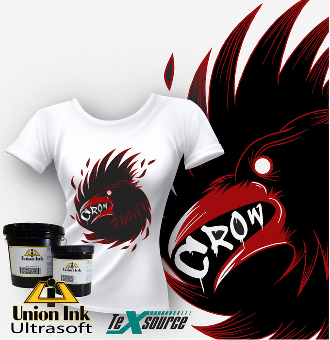 Union Ultrasoft Ink - Cardinal Red | Screen Printing Ink | Texsource