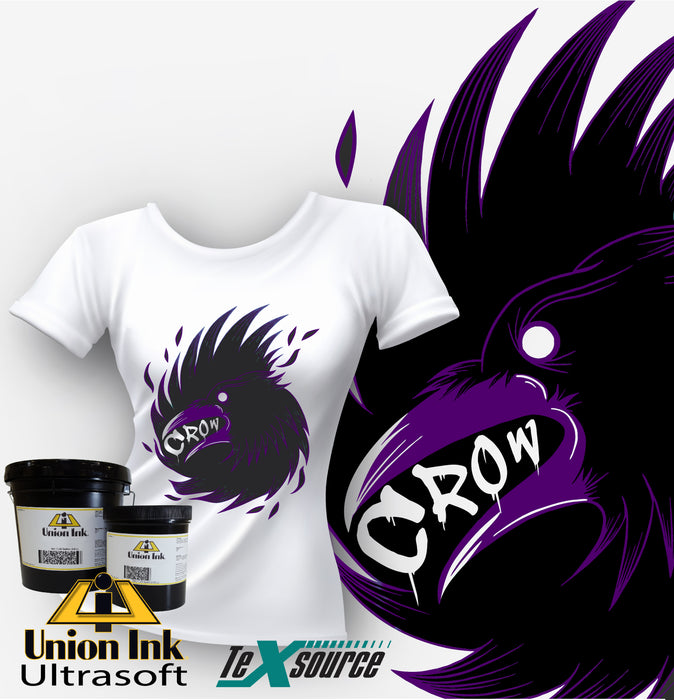 Union Ultrasoft Ink - Deep Purple | Screen Printing Ink | Texsource