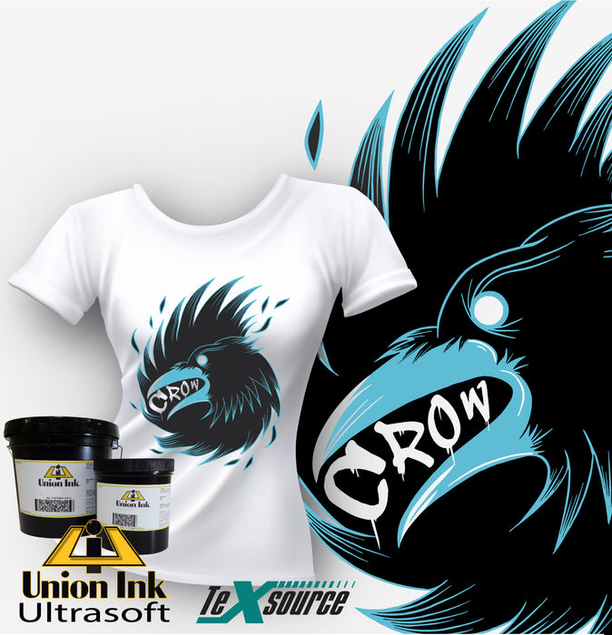 Union Ultrasoft Ink - Peacock Blue | Screen Printing Ink | Texsource