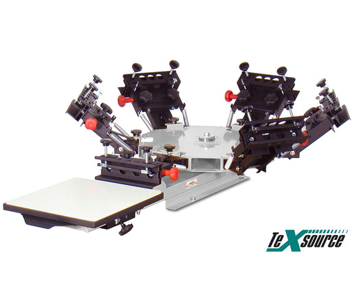 Vastex V-1000 Tabletop Screen Printing Press | 6 Color 1 Station