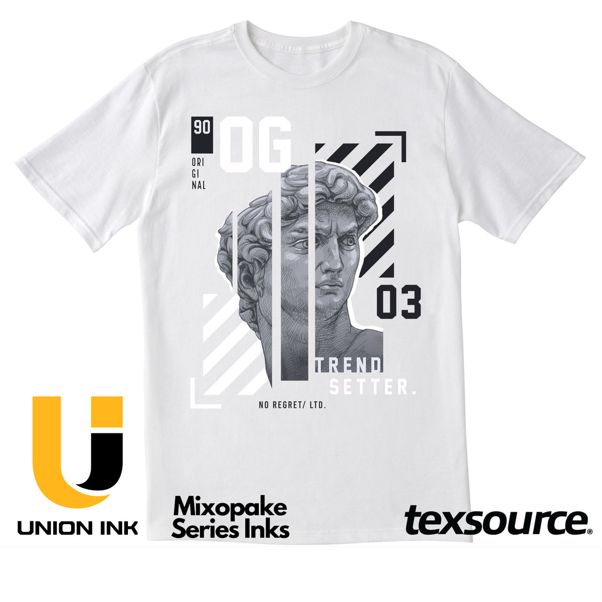 Union Mixopake Ink - Super White | Screen Printing Ink | Texsource ...