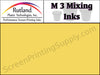 Rutland M3 Mixing Ink - Yellow | Screen Printing Ink | Texsource