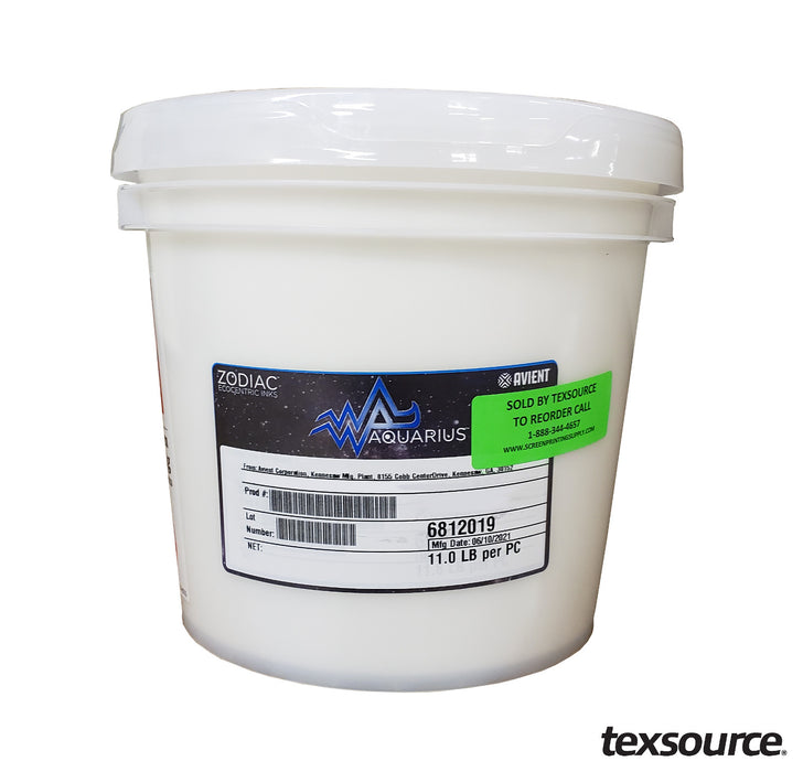 Aquarius Water Based Ink - White HS (High Solids) | Texsource